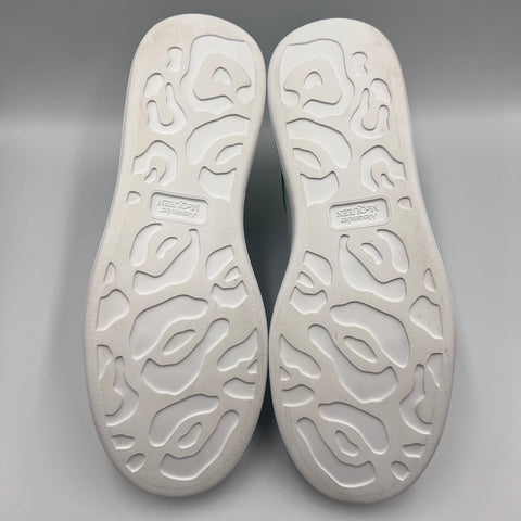 Alexander McQueen Oversized `Chrome Green Crocodile` | EU M 44 / US M 11