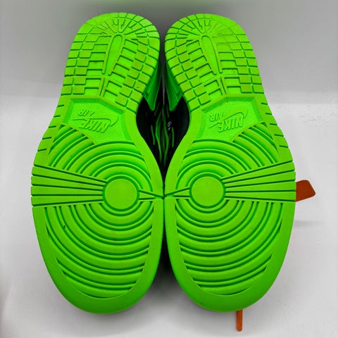 Nike Air Rubber Dunk Low 'Off White Green Strike (2020)' | US M 9