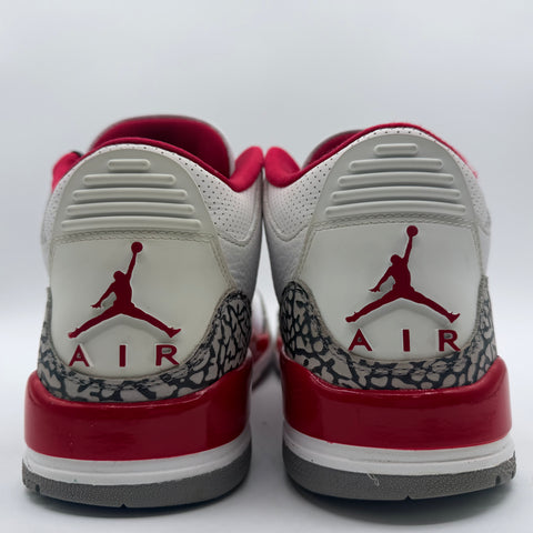 Air Jordan 3 Retro 'Cardinal Red (2022)' | US M 10 (No Box)