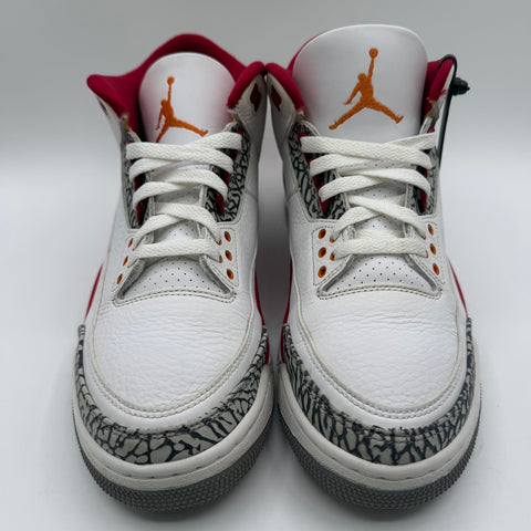 Air Jordan 3 Retro 'Cardinal Red (2022)' | US M 10 (No Box)