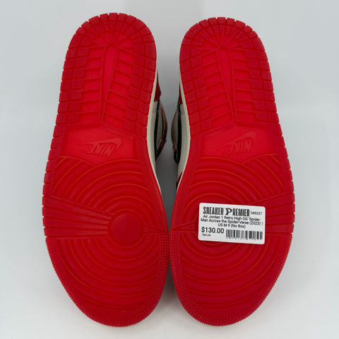 Air Jordan 1 Retro High OG 'Spider-Man Across the Spider-Verse (2023)' | US M 9 (No Box)