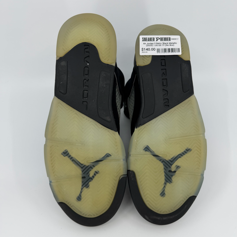 Air Jordan 5 Retro 'Black Metallic (2025)' | US GS 7Y (No Box)