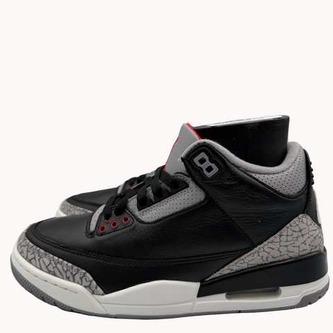 Jordan 3 Retro OG `Black Cement (2024)` | US M 7.5 (NB)