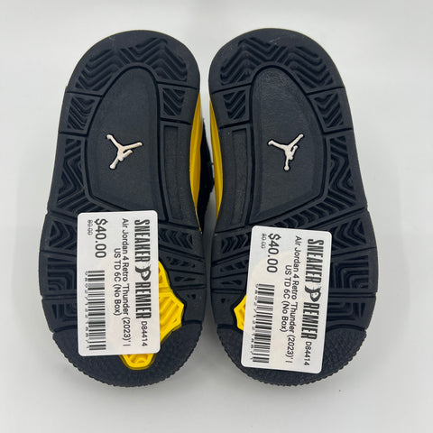 Air Jordan 4 Retro 'Thunder (2023)' | US TD 6C (No Box)