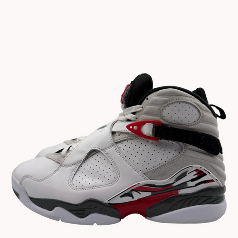 Jordan 8 Retro `White True Red (2025)` | US M 10