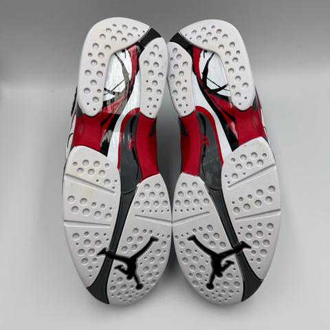 Jordan 8 Retro `White True Red (2025)` | US M 10