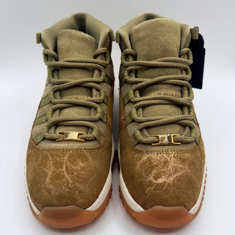 Air Jordan 11 Retro 'Neutral Olive (2018)' | US W10 / US M8.5 (No Box)