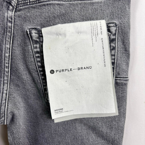 Purple Brand Skinny Jeans 'Faded Grey' | US M (28")