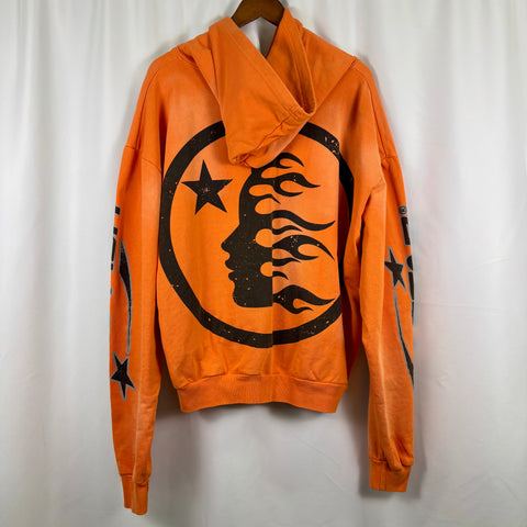 Hellstar Fire Orange Hoodie 'Faded Orange' | US M (Medium)