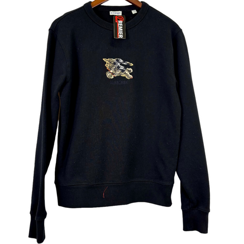 Burberry EKD Checked Crewneck 'Black' | US M (Small)