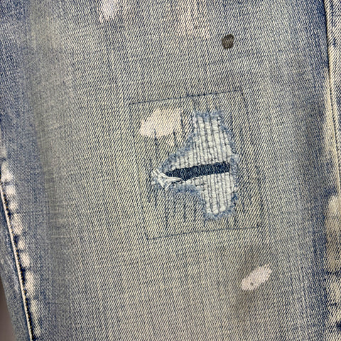 Purple Brand Paint Blowout Jean 'Light Blue' | US M (32")