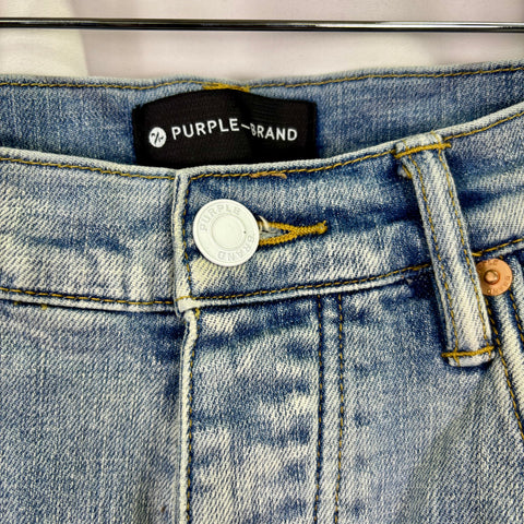 Purple Brand Paint Blowout Jean 'Light Blue' | US M (32")