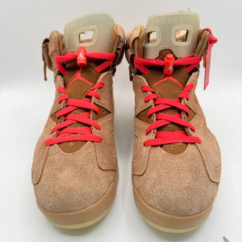 Air Jordan 6 Retro 'Travis Scott British Khaki' | US M 12 (No Box)