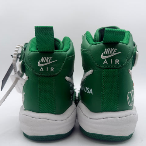 Nike Air Force 1 Mid 'Off White Pine Green (2023)' | US M 7