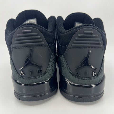 Air Jordan 3 Retro 'Black Cat (2025)' | US M 10 (No Box)