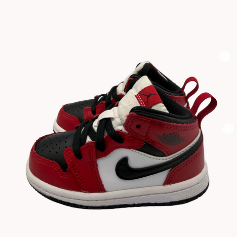 Jordan 1 Mid TD `Chicago Toe (2020)` | TD 6C