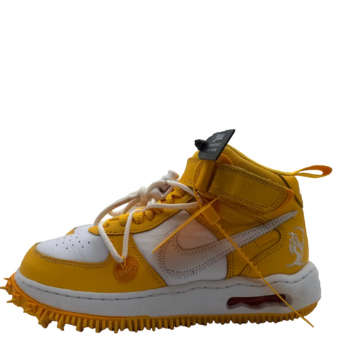 Nike Air force 1 Mid SP 'Off White Varsity Maize (2023)' | US M 7