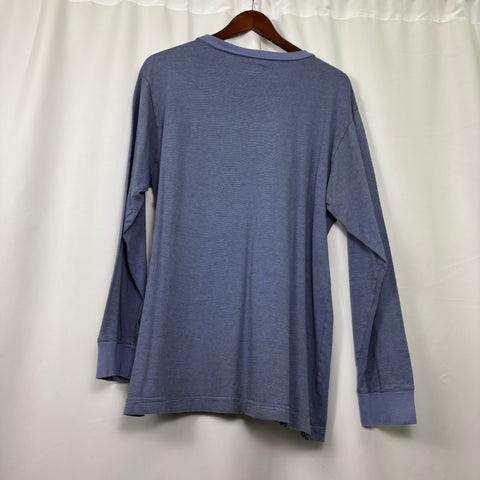 Supreme Thin Strip Long Sleeve Shirt 'Light Purple' | US M (X-Large)