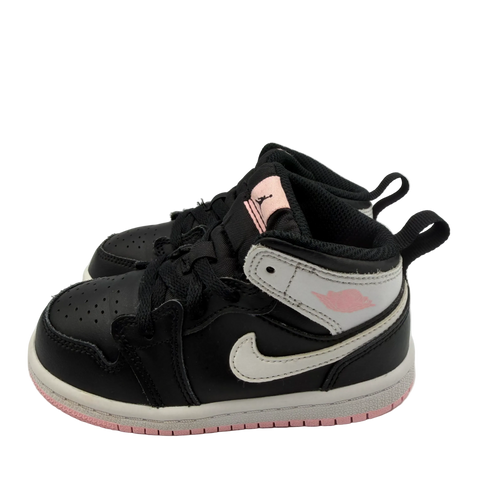 Jordan 1 Mid TD `White Black Light Arctic Pink (2020)` | TD 8C