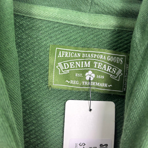Denim Tears The Cotton Wreath Hoodie 'Green' | US M (Medium)