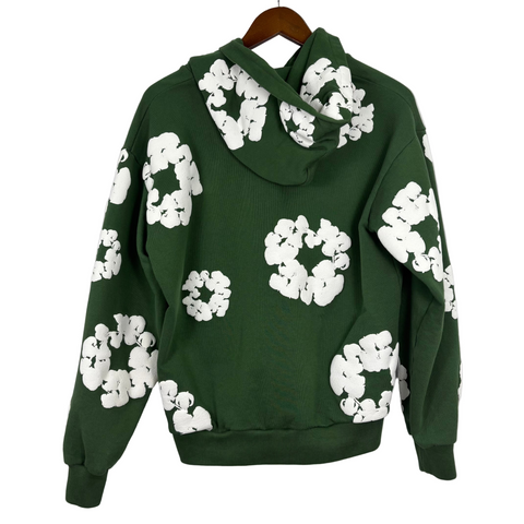 Denim Tears The Cotton Wreath Hoodie 'Green' | US M (Medium)