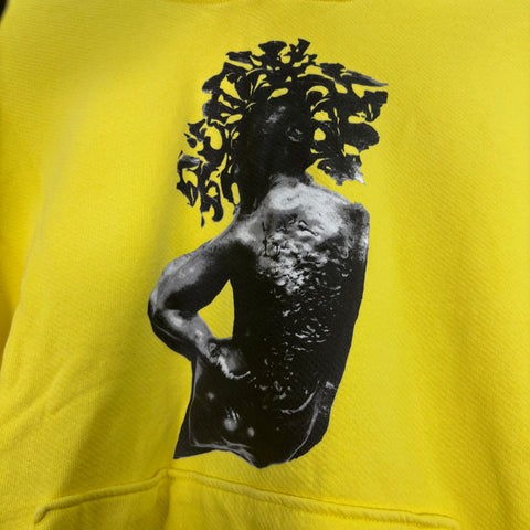 Demin Tears EX-Slave Gordon Hoodie 'Yellow' | US M (Small)