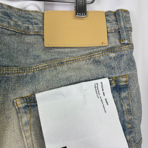 Purple Brand Cyanine Jewel Skinny Jeans 'Light Indigo' | US M (33")