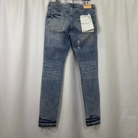 Purple Brand Light Indigo Vintage Jeans 'Light Blue' | US M (33")