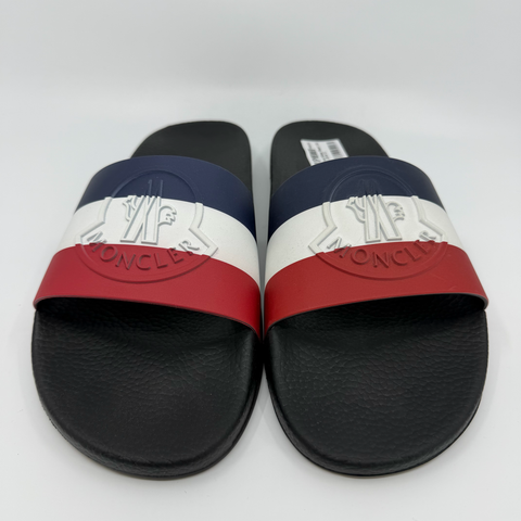 Moncler Basile Pool Slides 'Black' | EU M 46 / US M 12