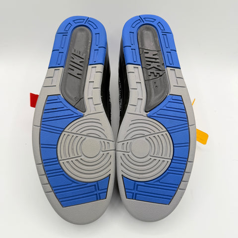 Air Jordan 2 Retro Low 'SP Off White Black Blue (2021)' | US M 12