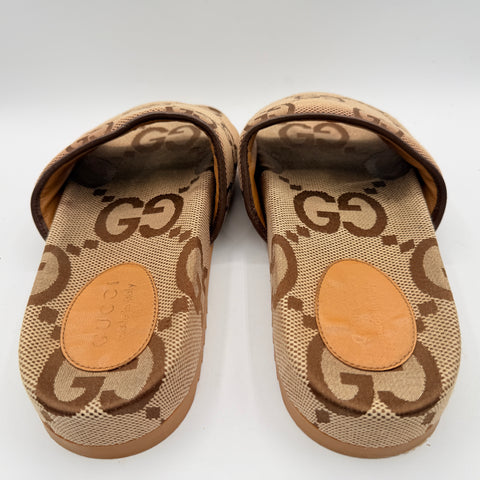 Gucci GG Slide 'Beige Canvas' | US M 10