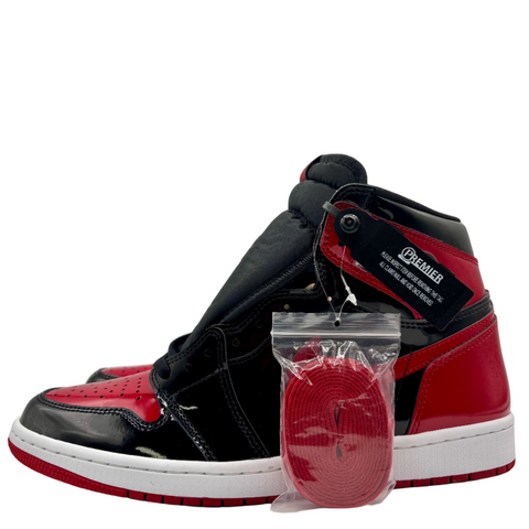 Air Jordan 1 Retro High OG 'Patent Bred (2021)' | US M 11
