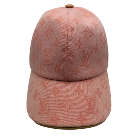 Louis Vuitton Pink Cotton Monogram LV First Baseball Cap 'Light Pink' | US W (One Size)