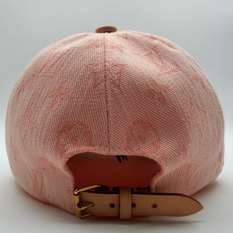 Louis Vuitton Pink Cotton Monogram LV First Baseball Cap 'Light Pink' | US W (One Size)
