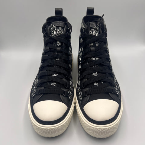 Amiri M.A. Logo Court High `Bandana Black White` | EU 45 / US M 12