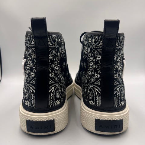 Amiri M.A. Logo Court High `Bandana Black White` | EU 45 / US M 12