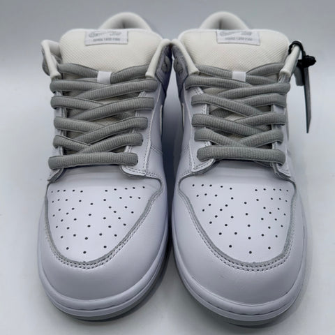 Nike SB Dunk Low 'Supreme 94 White Metallic Silver (2025)' | US M