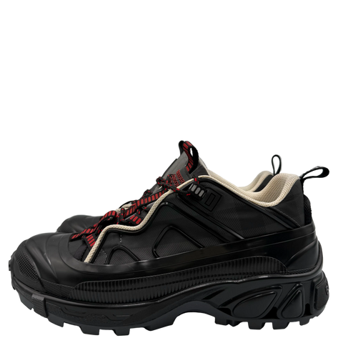 Burberry Arthur Low-Top Check ` Black Red` | EU 43 / US M 10