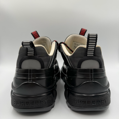 Burberry Arthur Low-Top Check ` Black Red` | EU 43 / US M 10