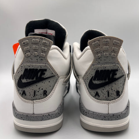 Air Jordan 4 Retro `White Cement (2025)` | US M 9.5