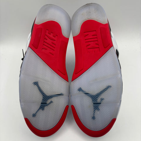 Air Jordan 5 Retro 'Fire Red Black Tongue (2025)' | US M 11.5