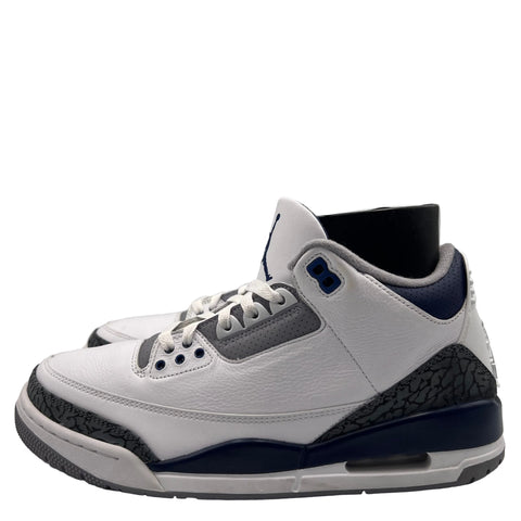Air Jordan 3 Retro `Midnight Navy (2023)` | US M 9.5