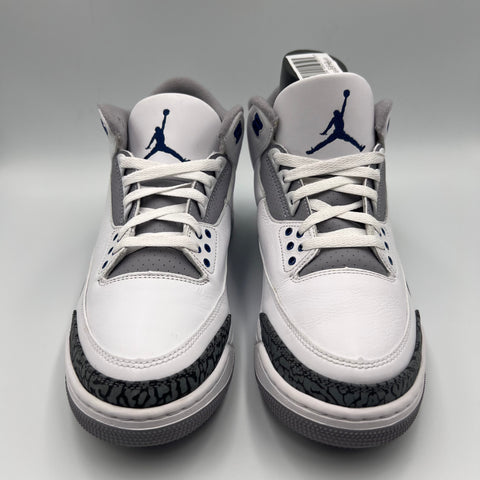 Air Jordan 3 Retro `Midnight Navy (2023)` | US M 9.5
