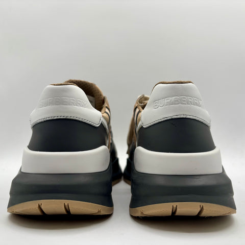 Burberry Ramsey Vintage Check Suede 'Grey Archive Beige' | EU M 43 / US M 10