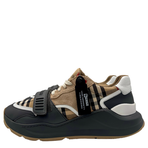 Burberry Ramsey Vintage Check Suede 'Grey Archive Beige' | EU M 43 / US M 10