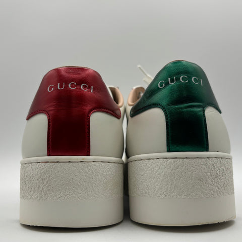 Gucci Ace Platform 'White' | EU W 39.5 / US W 9.5