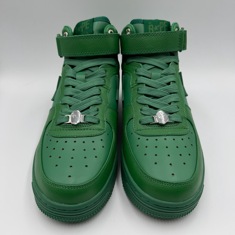 A Bathing Ape Bape Sta Mid `Green (2021)`  | US M 9