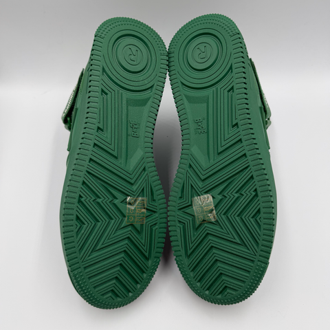 A Bathing Ape Bape Sta Mid `Green (2021)`  | US M 9