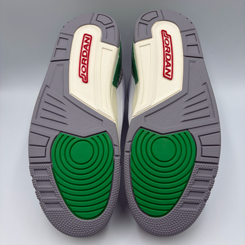 Air Jordan 3 Retro Women`s 'Lucky Green (2023)' | W 12 / US M 10.5