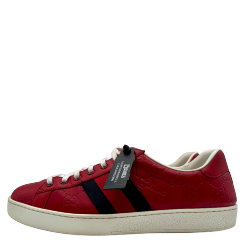 Gucci Ace Signature 'Red' | US M 8